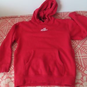 100 Thieves 💯 Hoodie Red M 2020 LA Valkyrae Nadeshot Fuslie Los Angeles